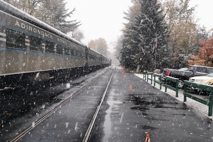 Adirondack Christmas Train